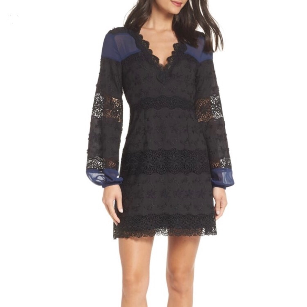 Foxie Dox Edna A-Line Sheath Dress Lace Boho
